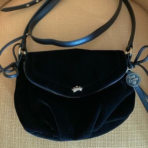 Juicy Couture Black Velvet Purse